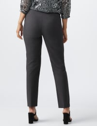 Roz & Ali Secret Agent L Pockets Pants - Average Length - Grey - Back