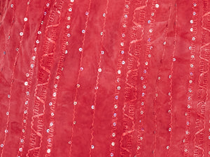 Roz & Ali Red Sequin Tie Dye Popover - Plus - 9
